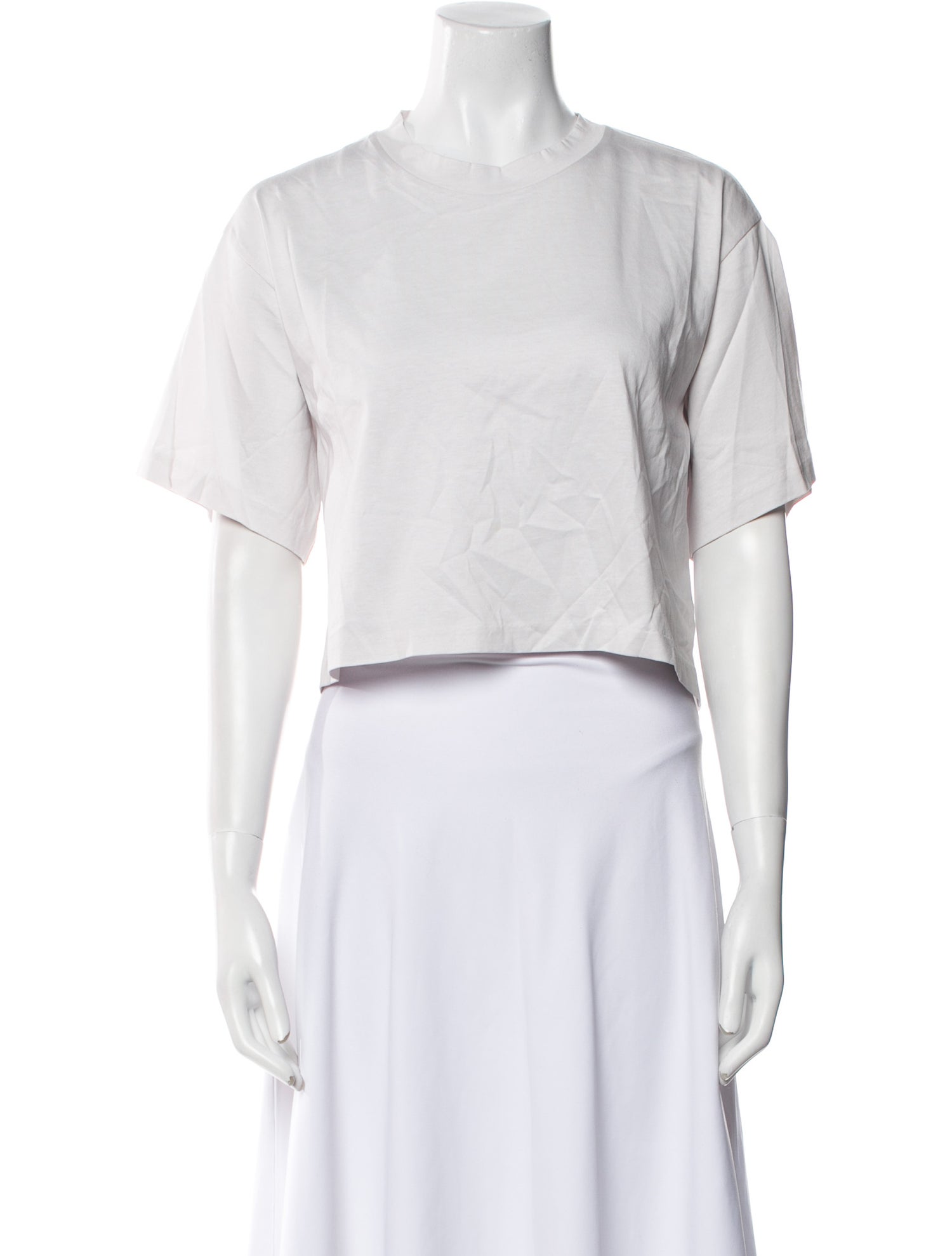 Sofie D'Hoore Crew Neck Short Sleeve Crop Top w/ Tags