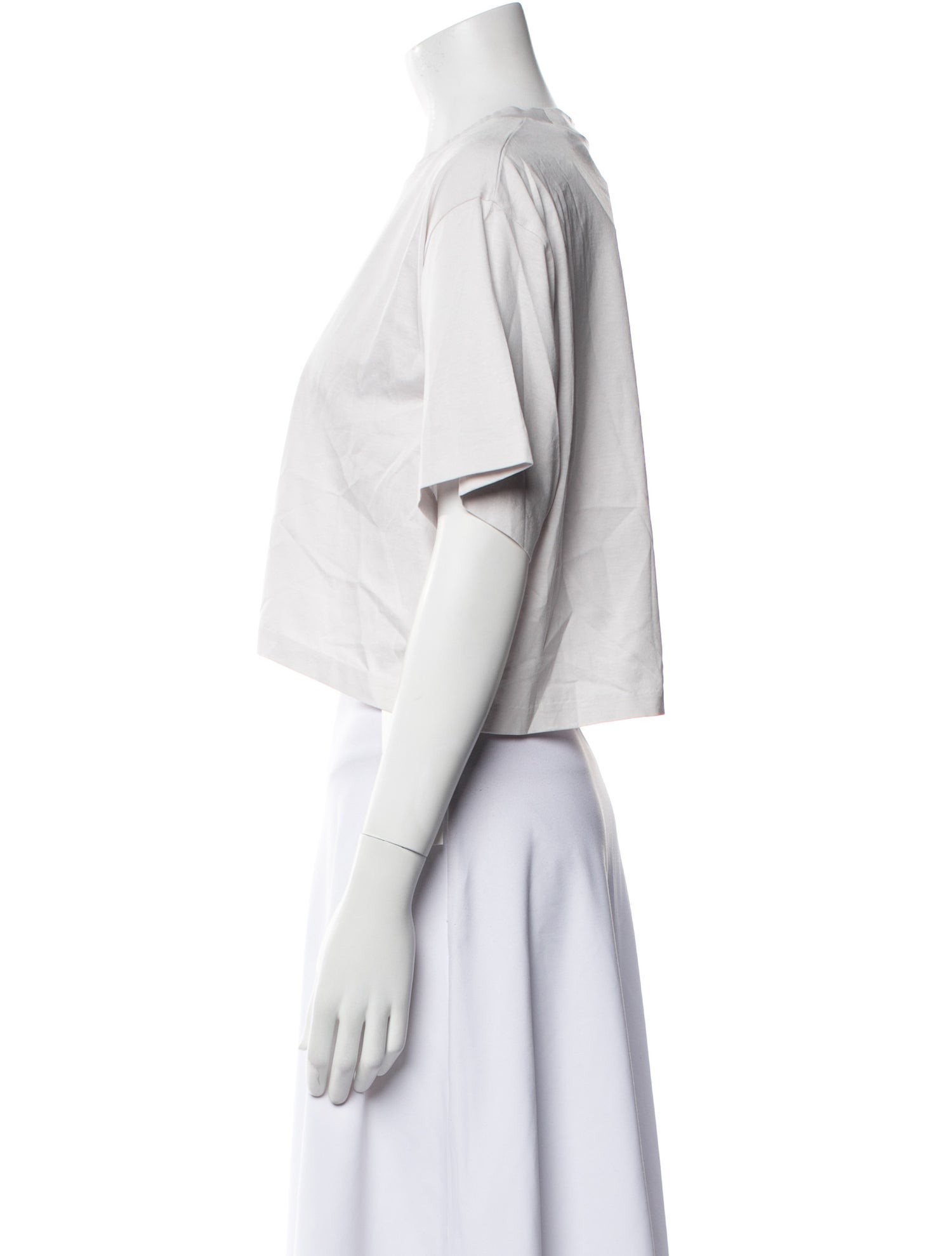 Sofie D'Hoore Crew Neck Short Sleeve Crop Top w/ Tags