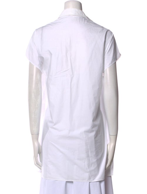 Sofie D'Hoore Short Sleeve Button-Up Top