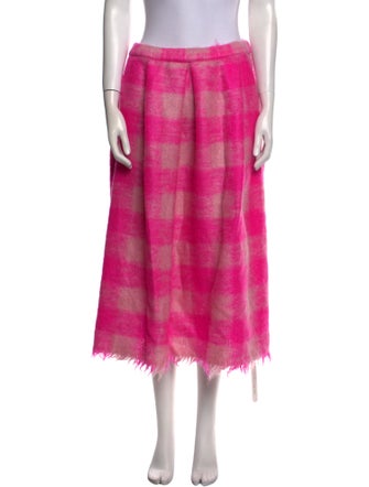 Sofie D'Hoore Mohair Midi Length Skirt