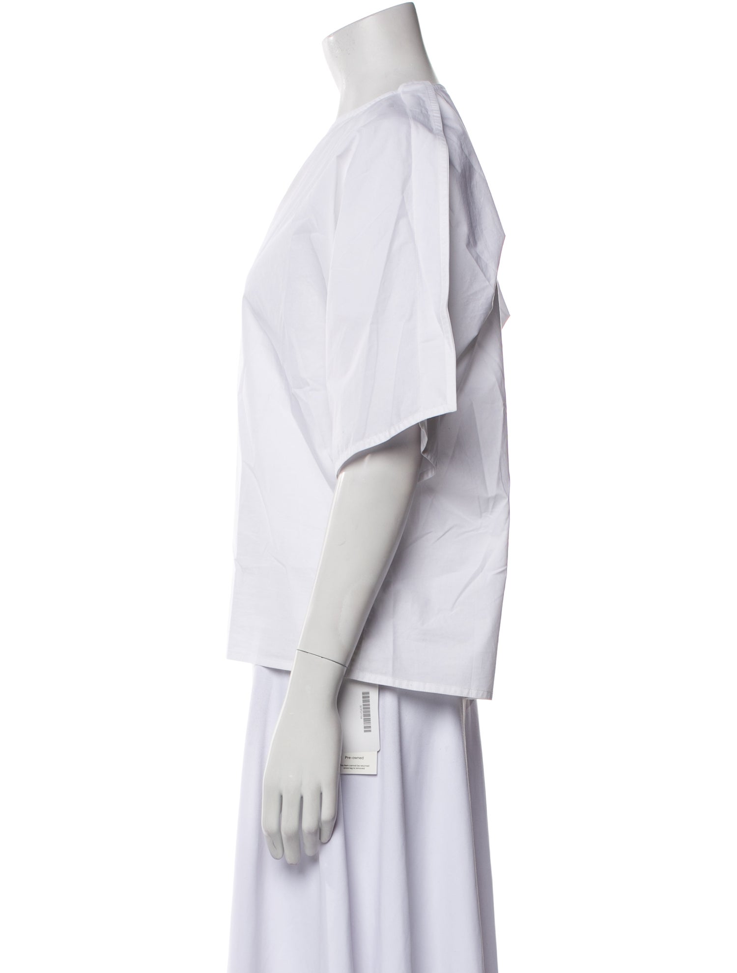 Sofie D'Hoore V-Neck Three-Quarter Sleeve Blouse