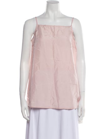 Sofie D'Hoore Silk Square Neckline Top