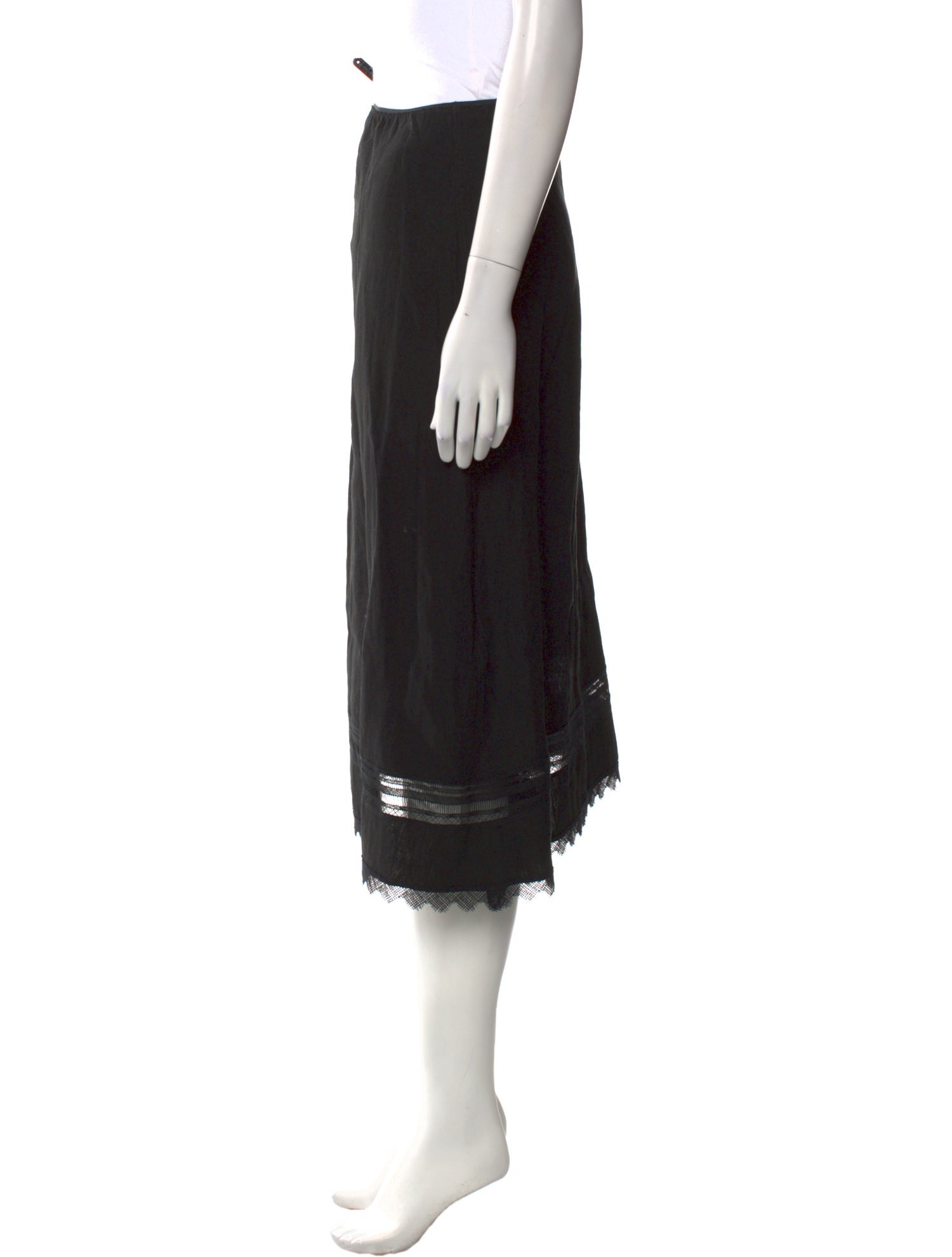 Sofie D'Hoore Linen Midi Length Skirt w/ Tags