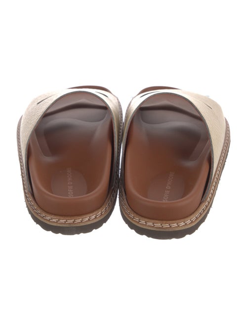Sofie D'Hoore Leather Slides