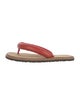 Sofie D'Hoore Leather Flip Flops