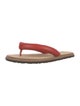 Sofie D'Hoore Leather Flip Flops