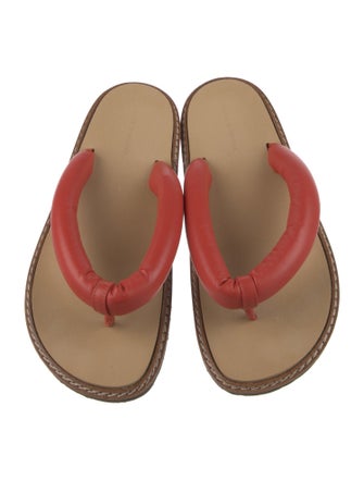 Sofie D'Hoore Leather Flip Flops