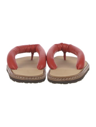 Sofie D'Hoore Leather Flip Flops