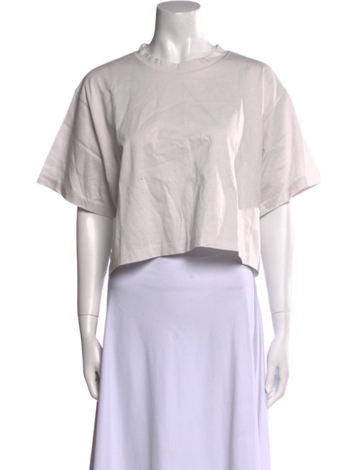 Sofie D'Hoore Crew Neck Short Sleeve Crop Top