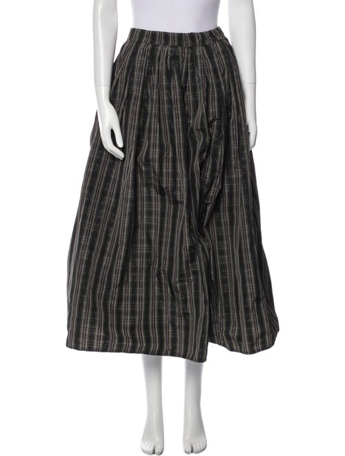Sofie D'Hoore Plaid Print Midi Length Skirt