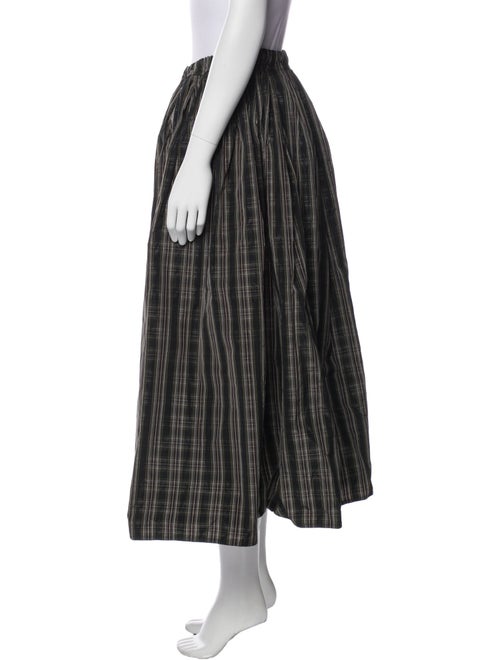 Sofie D'Hoore Plaid Print Midi Length Skirt