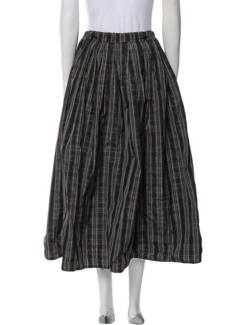 Sofie D'Hoore Plaid Print Midi Length Skirt