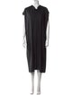 Sofie D'Hoore Cowl Neck Midi Length Dress