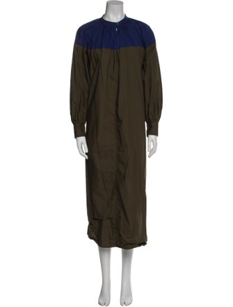 Sofie D'Hoore Crew Neck Long Dress