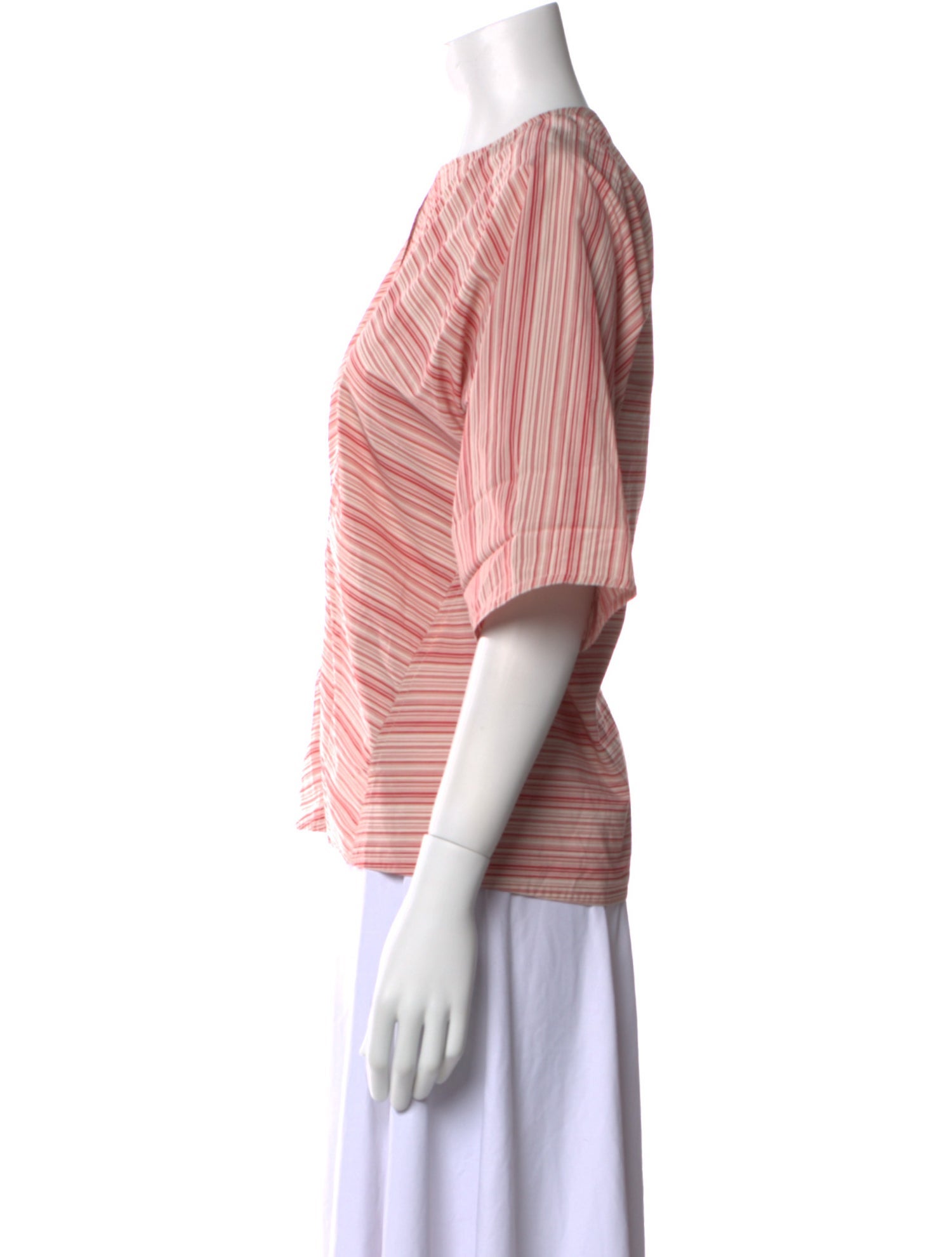 Sofie D'Hoore Striped Crew Neck Top