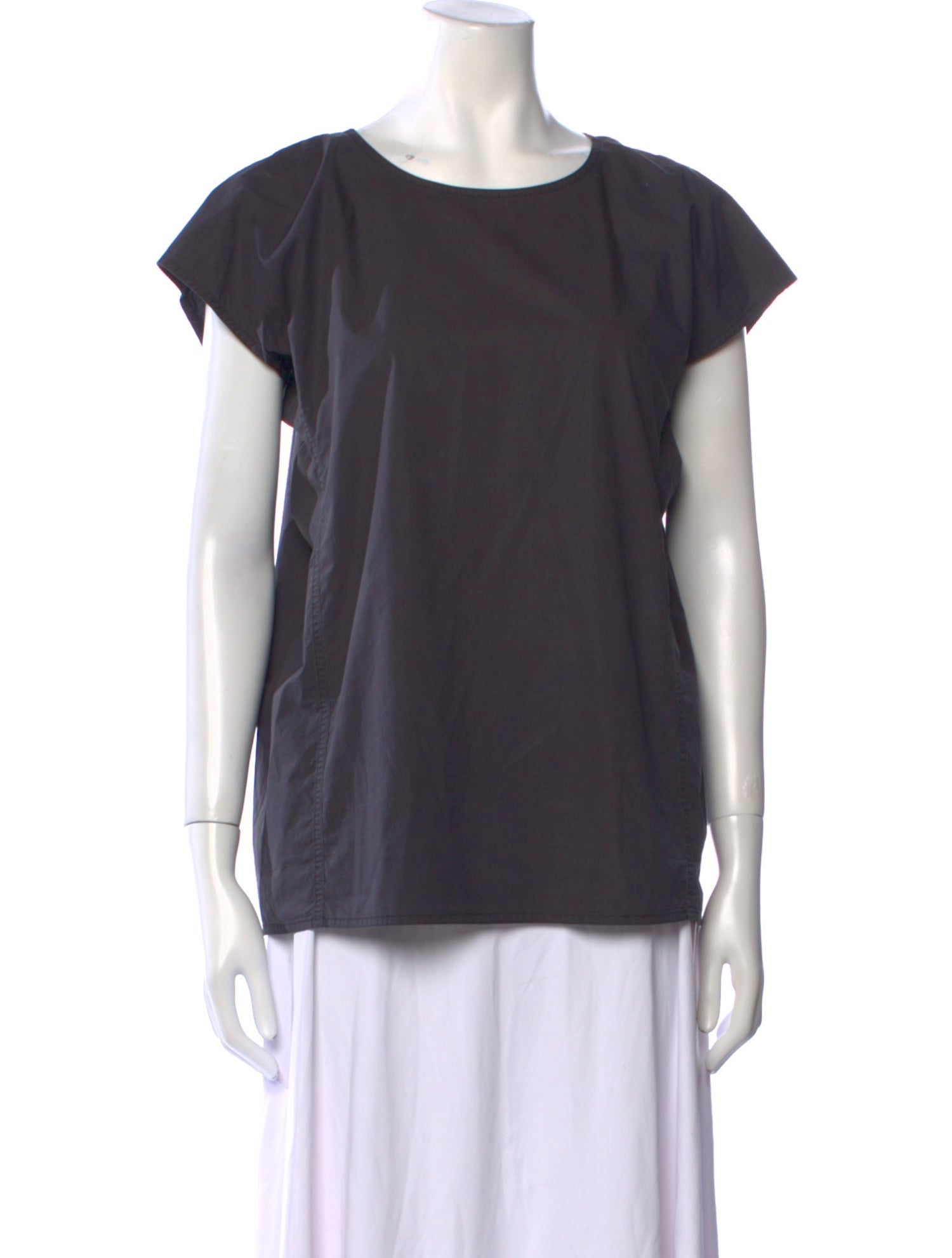 Sofie D'Hoore Scoop Neck Short Sleeve T-Shirt