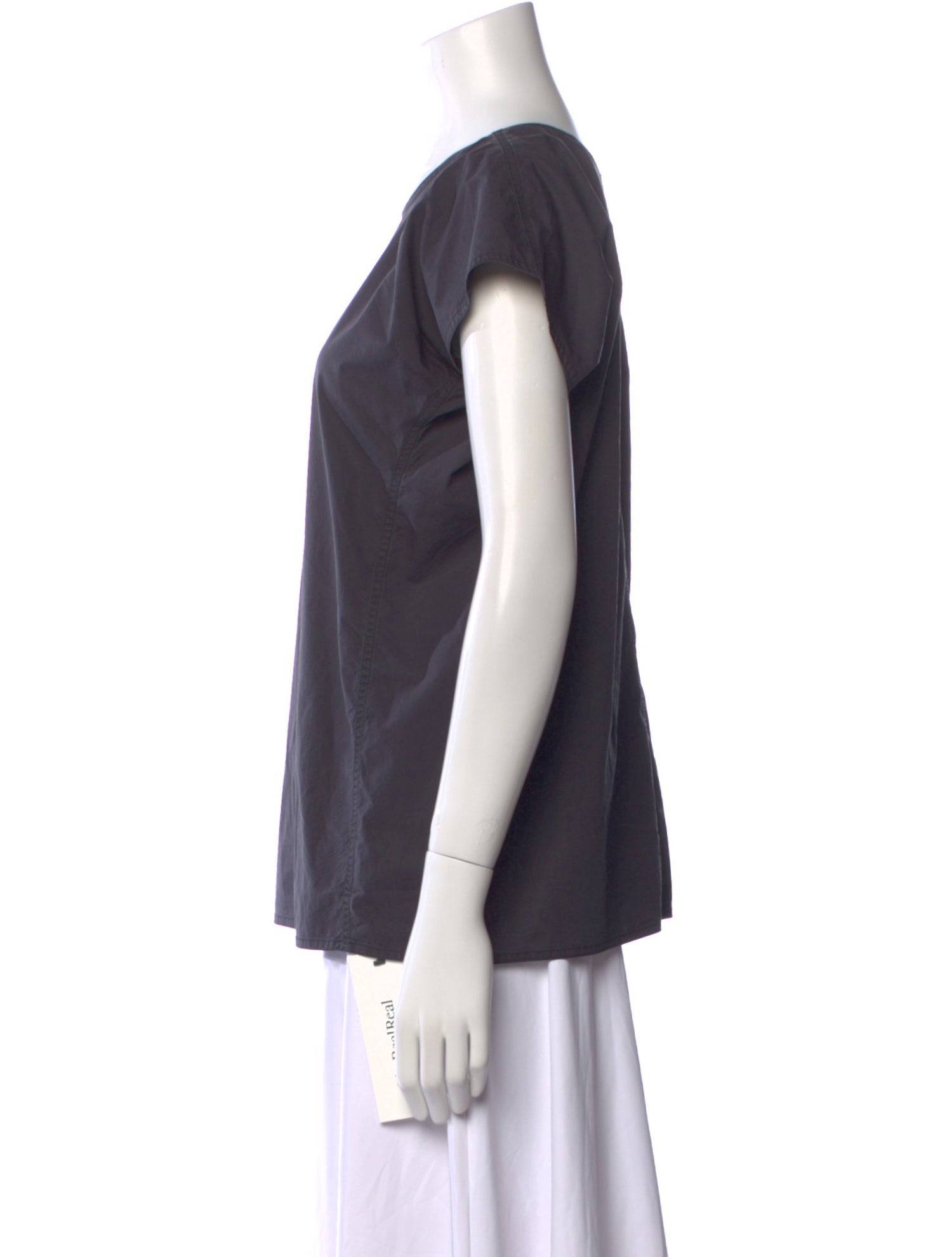 Sofie D'Hoore Scoop Neck Short Sleeve T-Shirt