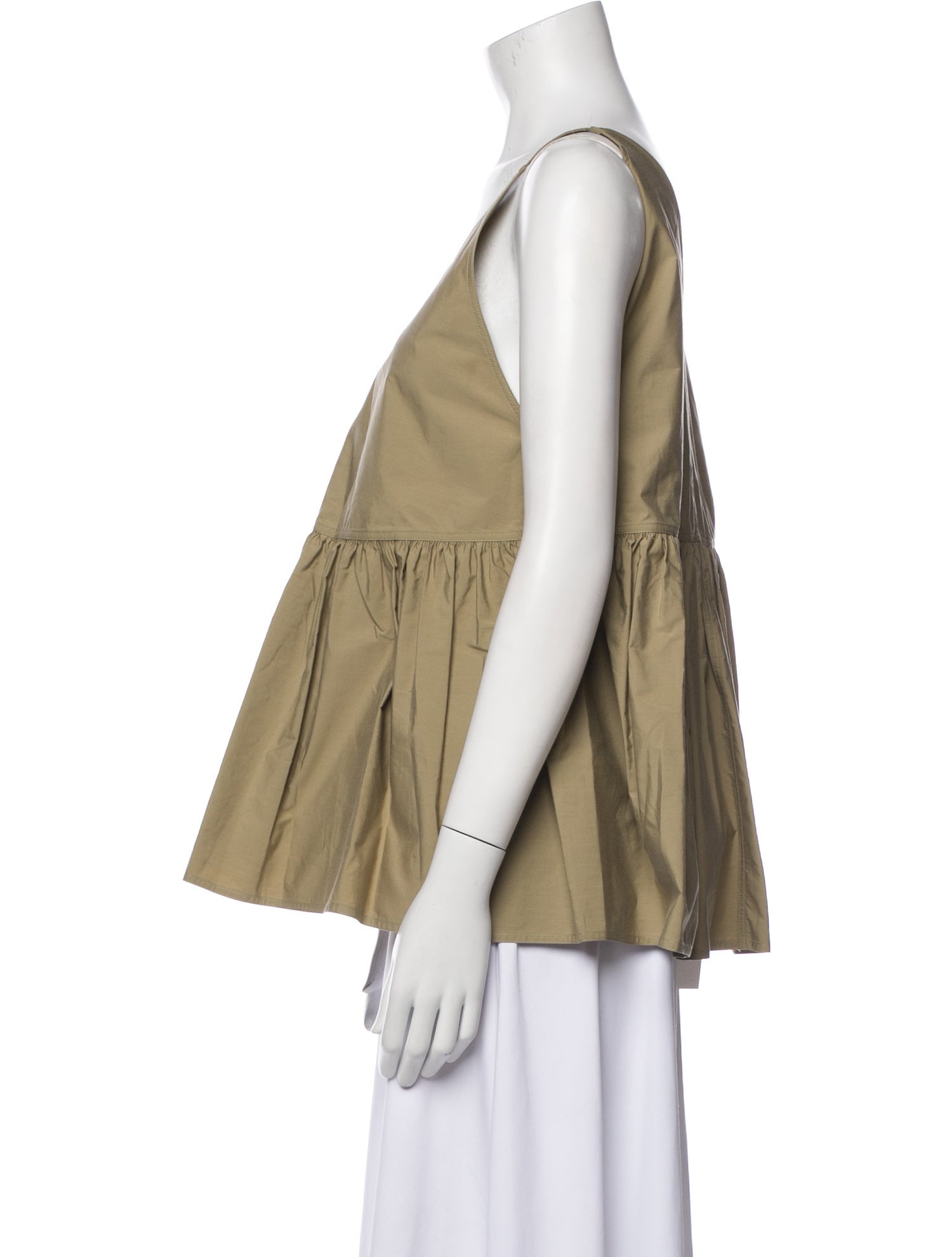Sofie D'Hoore V-Neck Sleeveless Blouse w/ Tags