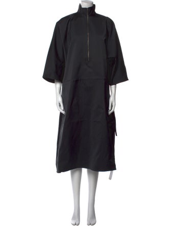 Sofie D'Hoore Mock Neck Long Dress