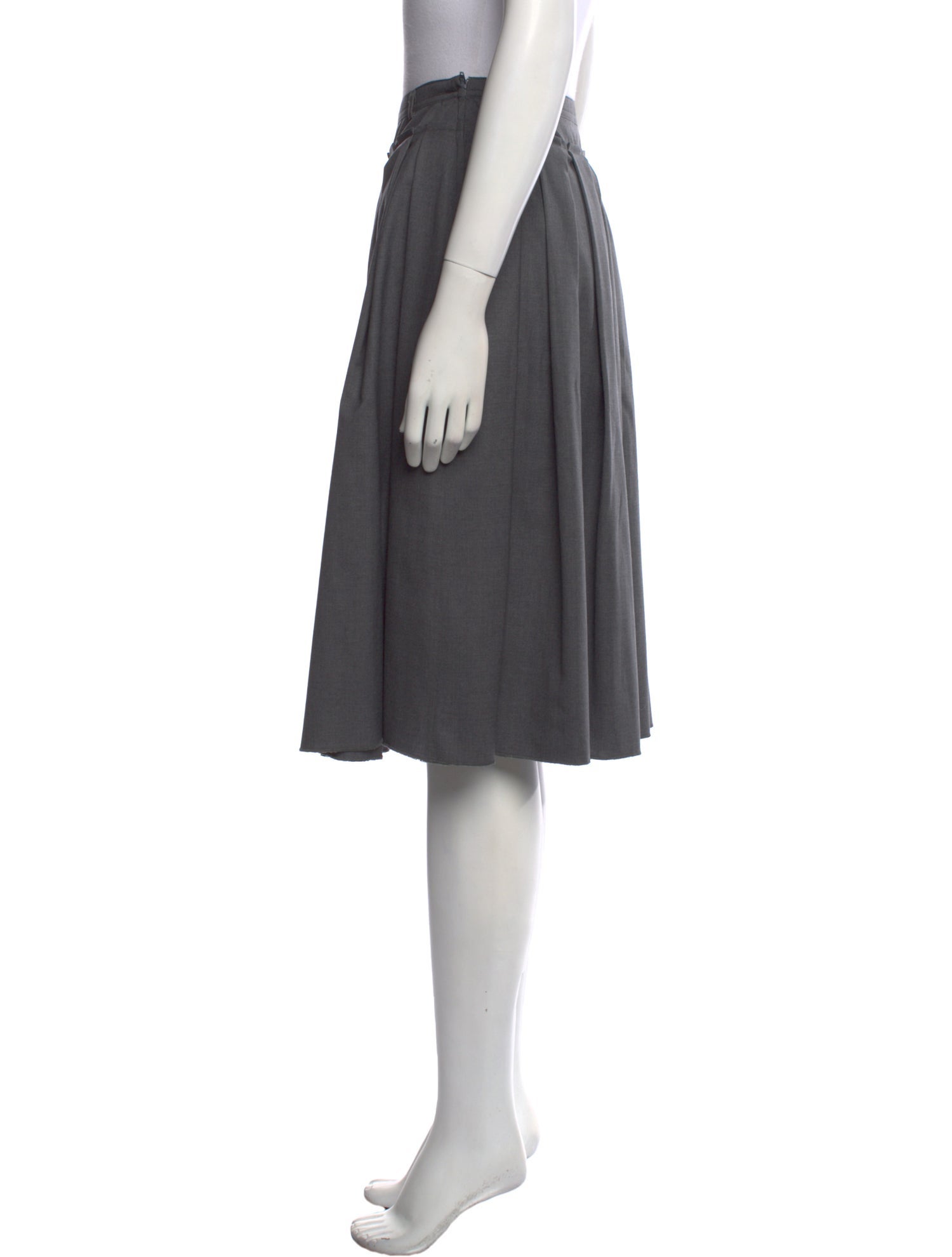 Sofie D'Hoore Wool Knee-Length Skirt