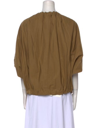 Sofie D'Hoore Scoop Neck Three-Quarter Sleeve Blouse