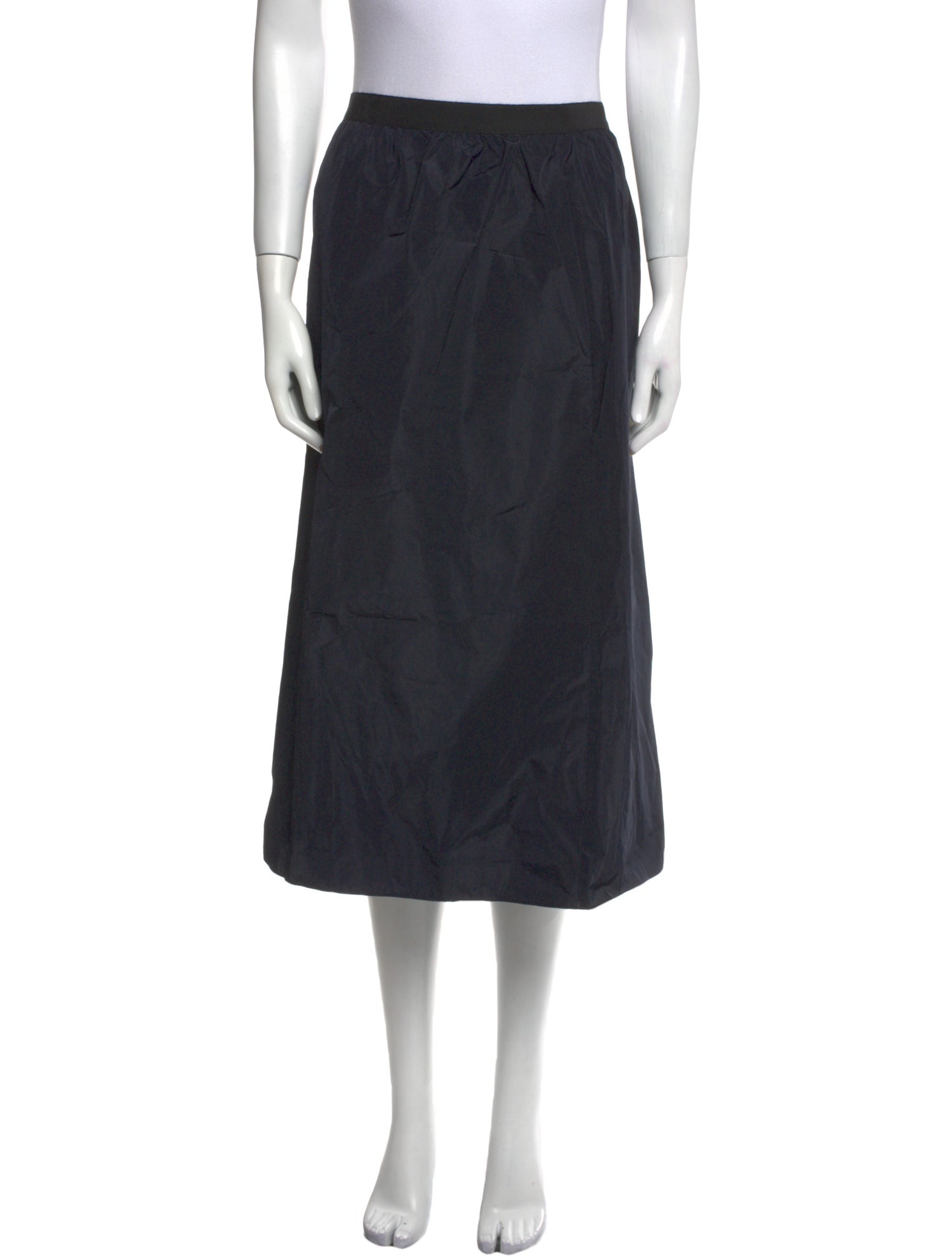 Sofie D'Hoore Pleated Accents Midi Length Skirt w/ Tags