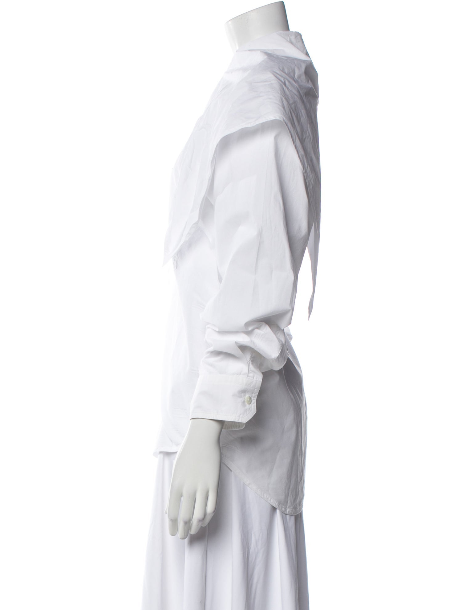 Sofie D'Hoore Long Sleeve Button-Up Top