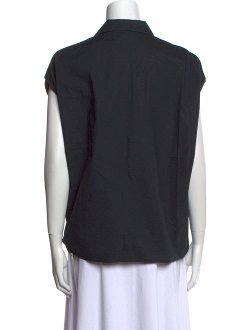 Sofie D'Hoore Short Sleeve Button-Up Top