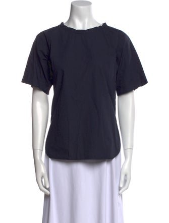 Sofie D'Hoore Bateau Neckline Short Sleeve T-Shirt