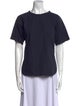 Sofie D'Hoore Bateau Neckline Short Sleeve T-Shirt