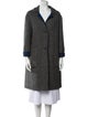 Sofie D'Hoore Wool Tweed Pattern Coat