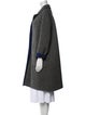 Sofie D'Hoore Wool Tweed Pattern Coat