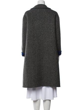 Sofie D'Hoore Wool Tweed Pattern Coat
