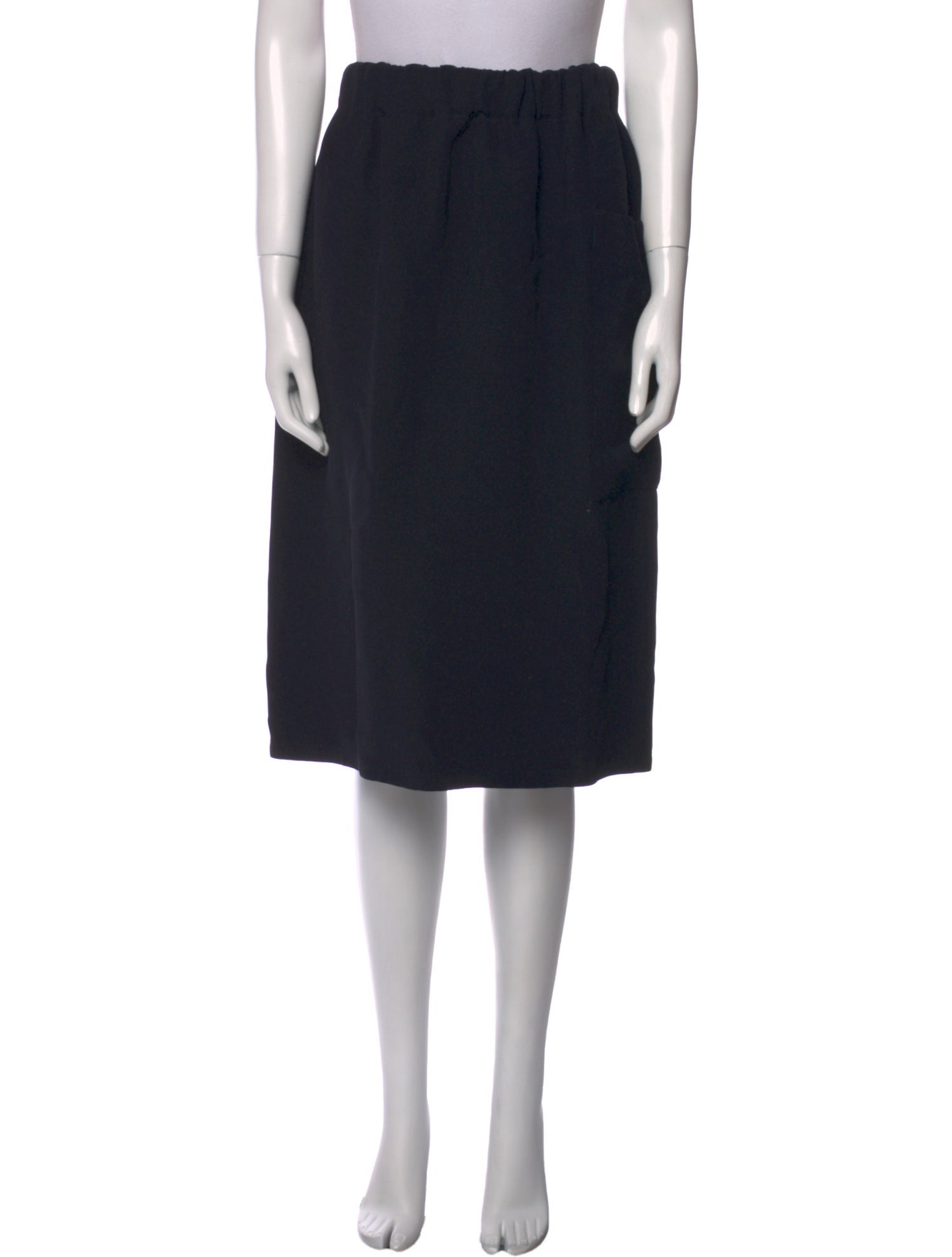 Sofie D'Hoore Pleated Accents Knee-Length Skirt