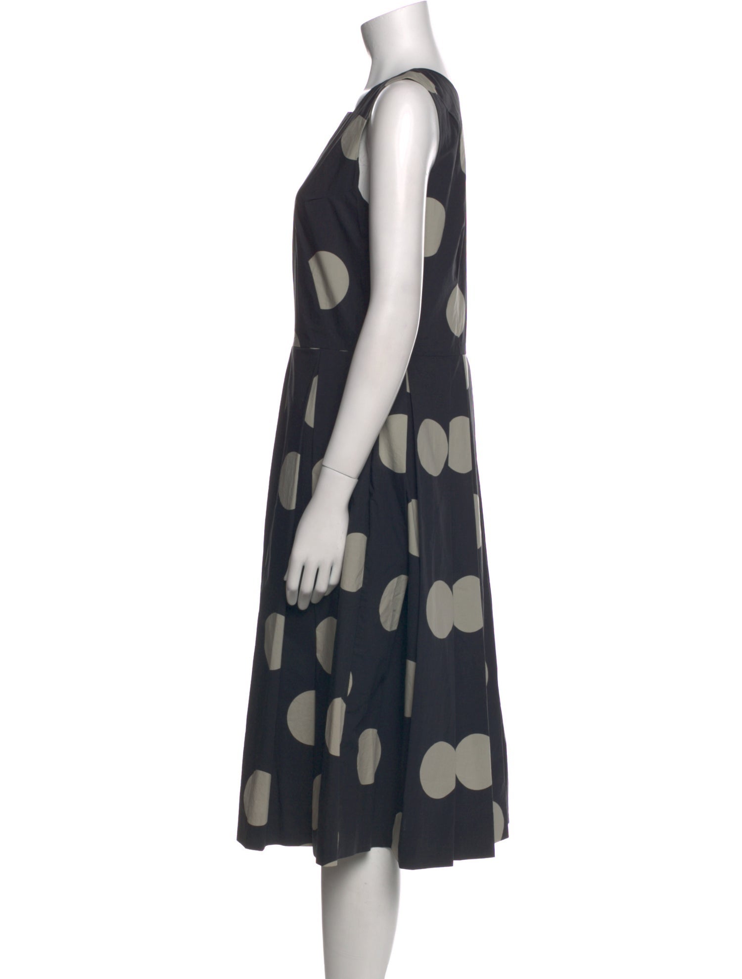 Sofie D'Hoore Polka Dot Print Midi Length Dress