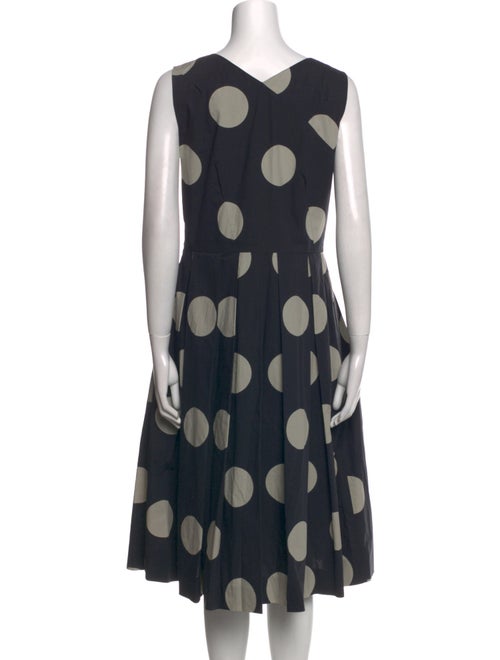 Sofie D'Hoore Polka Dot Print Midi Length Dress
