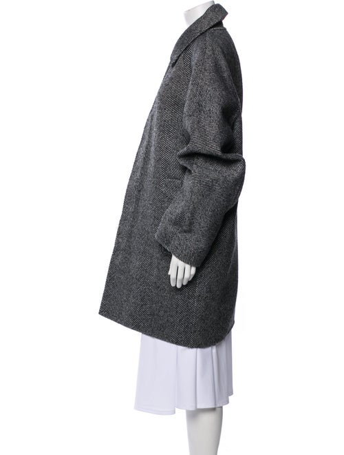 Sofie D'Hoore Wool Tweed Pattern Coat
