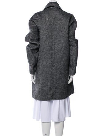 Sofie D'Hoore Wool Tweed Pattern Coat