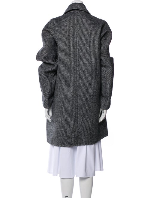 Sofie D'Hoore Wool Tweed Pattern Coat