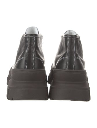 Sofie D'Hoore Leather Combat Boots