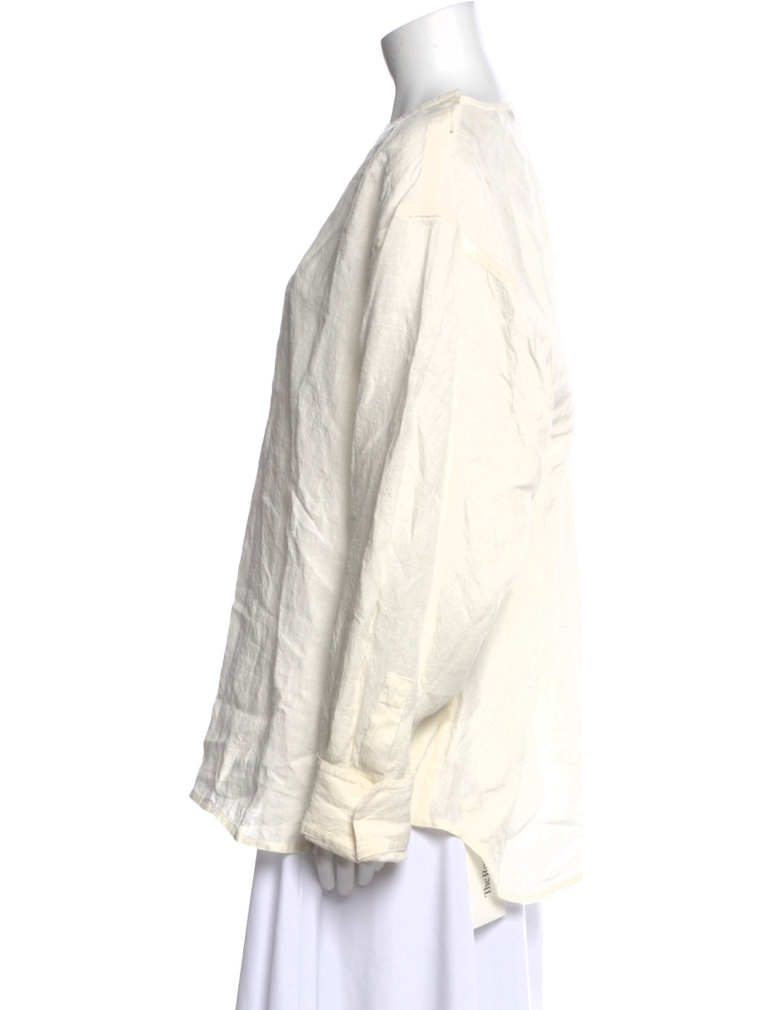 Sofie D'Hoore Linen Scoop Neck Blouse