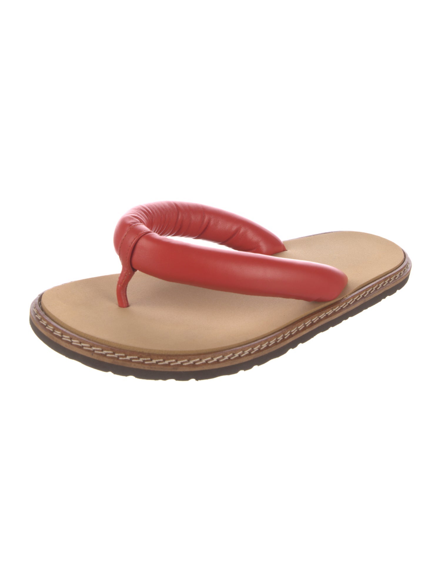Sofie D'Hoore Leather Flip Flops