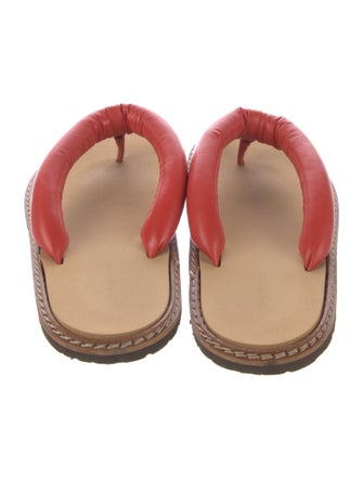 Sofie D'Hoore Leather Flip Flops
