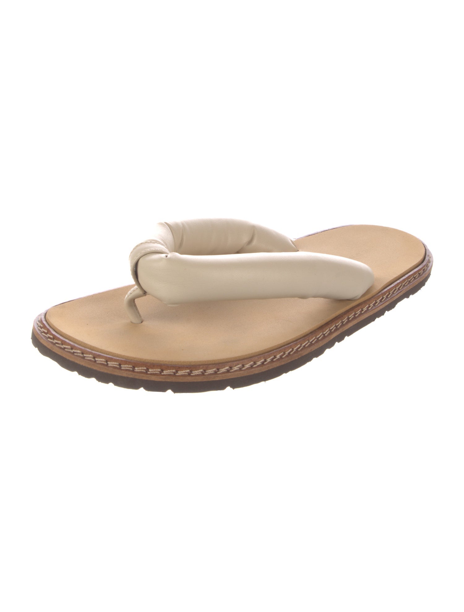 Sofie D'Hoore Leather Flip Flops