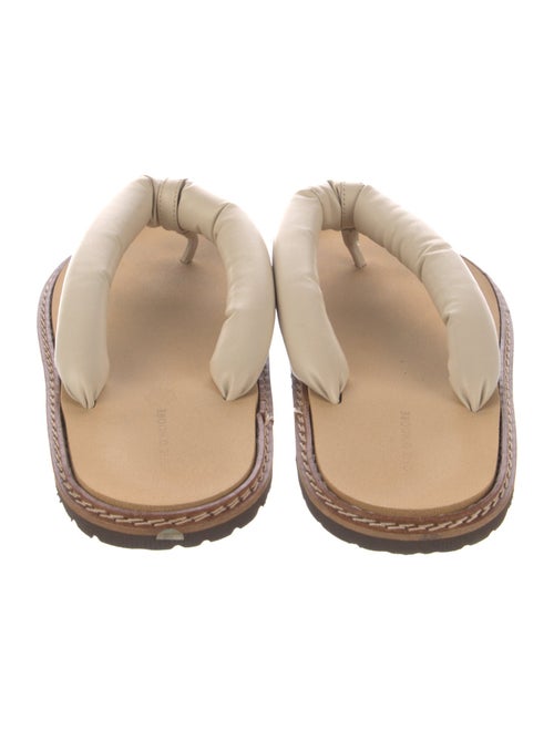 Sofie D'Hoore Leather Flip Flops