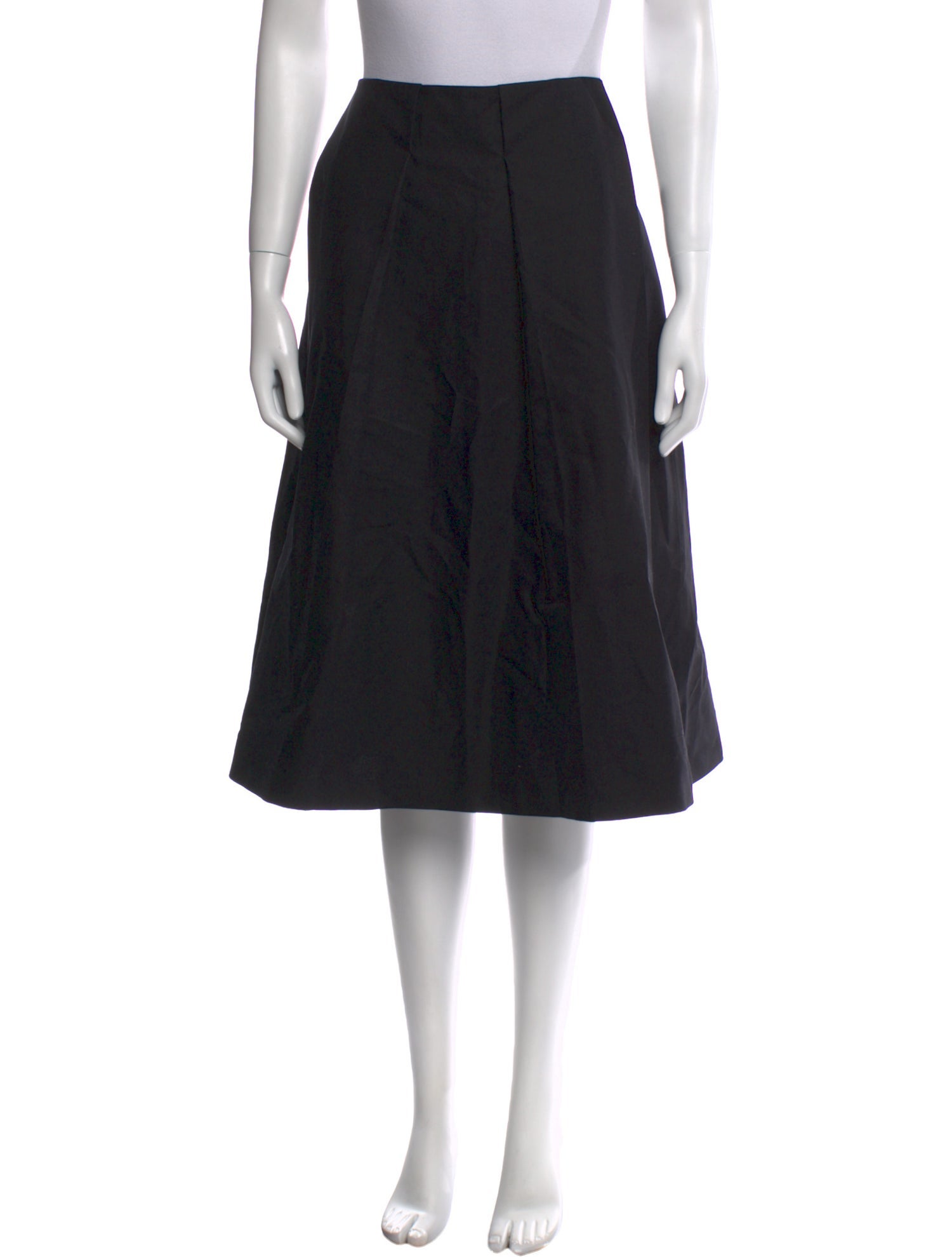 Sofie D'Hoore Pleated Accents Knee-Length Skirt