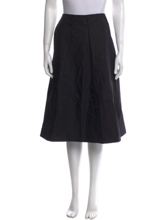 Sofie D'Hoore Pleated Accents Knee-Length Skirt