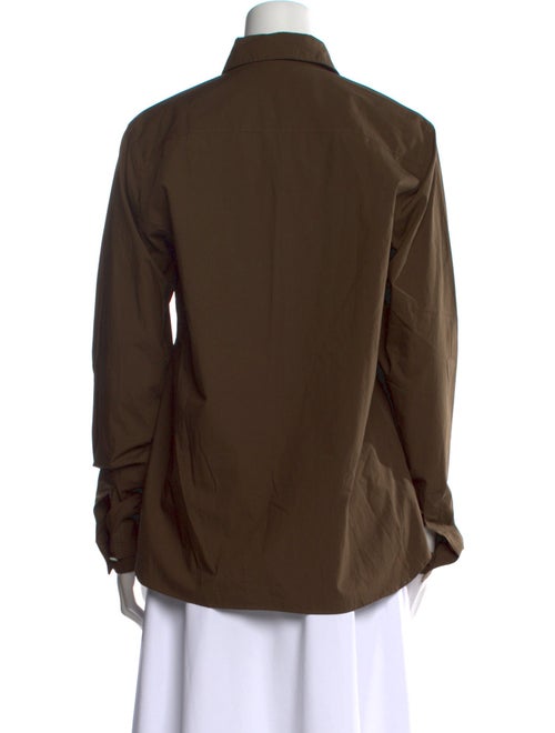 Sofie D'Hoore Long Sleeve Button-Up Top