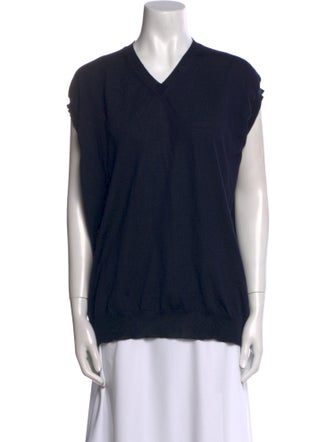 Sofie D'Hoore Wool V-Neck Top