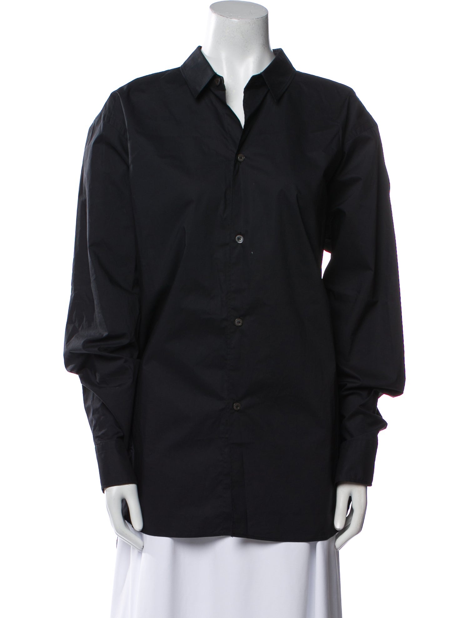 Sofie D'Hoore Long Sleeve Button-Up Top